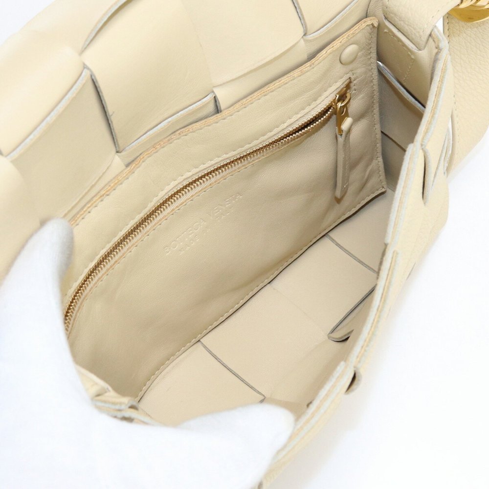 BOTTEGAVENETA Bottega Veneta cassette shoulder 666870 V17H 9776 bag leather l... - Picture 3 of 9